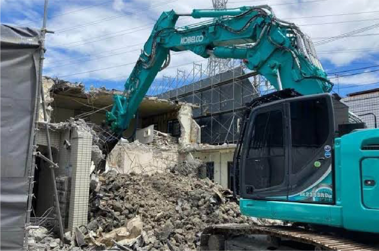 RC造解体工事も承っています